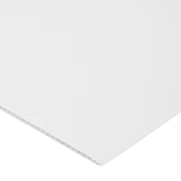 Стеновая панель ПВХ Белый глянец Artens 2700x375x5 мм 1.012 м²