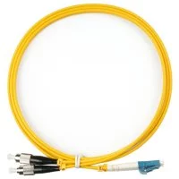 Дуплексный оптический патч-корд TopLan DPC-TOP-657A1-FC/U-LC/U-15