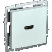 Hdmi-розетка IEK Brite рhdmi-0-брж