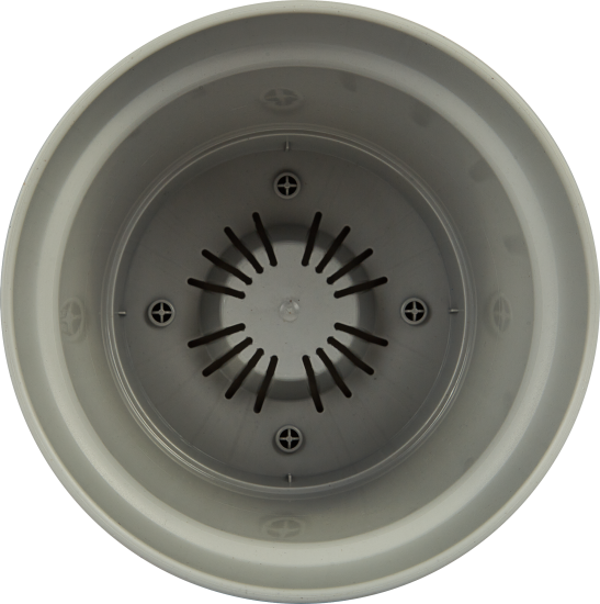 Горшок цветочный Idi Land Mint ø150 h11.3 см v1.2 л пластик серый