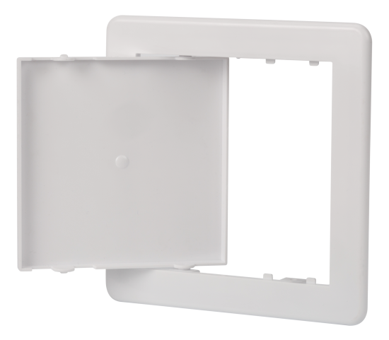 Люк ревизионный нажимной Equation 150x150 мм цвет белый