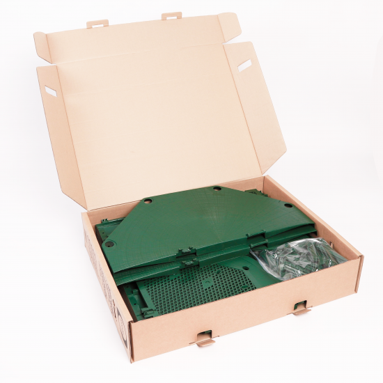 Компостер Geolia 800 л с крышкой с дном