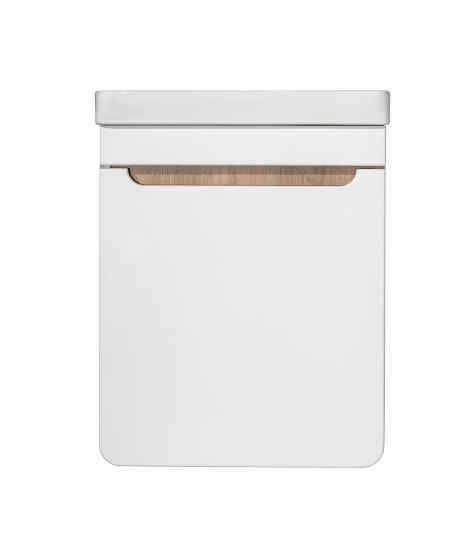 Тумба под раковину подвесная Окинава 50 см цвет белый