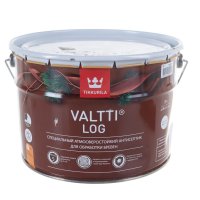 Атмосферостойкий специальный антисептик для бревен Tikkurila VALTTI LOG