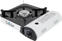 Плита газовая портативная TurboJet TJ300G-B, 1 конфорка, 34x28 см, цвет белый