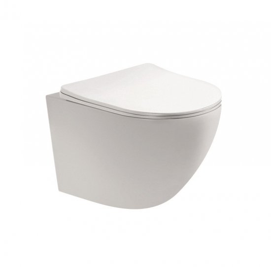 Комплект инсталляция Grohe с унитазом Aquatek Европа М с микролифтом, цвет белый