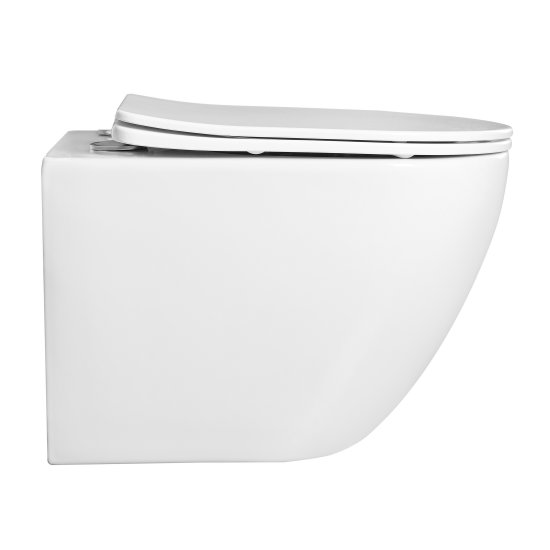 Комплект инсталляция Grohe с унитазом Aquatek Европа М с микролифтом, цвет белый