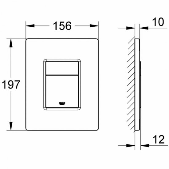 Комплект инсталляция Grohe с унитазом Aquatek Европа М с микролифтом, цвет белый