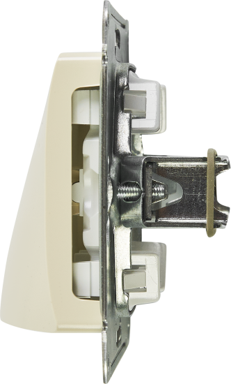 Вывод кабеля Systeme Electric Glossa цвет бежевый