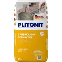 Клей для облицовки печей и каминов PLITONIT СуперКамин