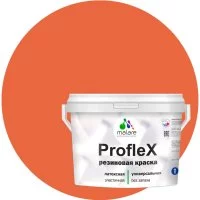 Резиновая краска для фасадов, крыш и цоколей MALARE Proflex