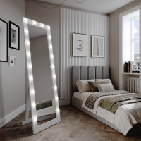 Зеркало гримерное Inspire Тибет прямоугольное 60x175 см цвет белый