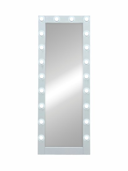 Зеркало гримерное Inspire Тибет прямоугольное 60x175 см цвет белый