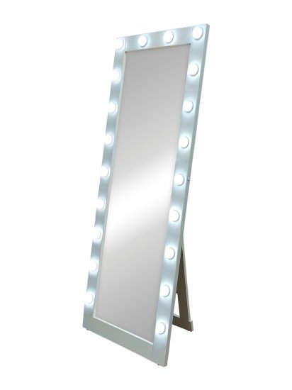 Зеркало гримерное Inspire Тибет прямоугольное 60x175 см цвет белый