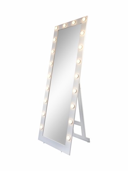 Зеркало гримерное Inspire Тибет прямоугольное 60x175 см цвет белый