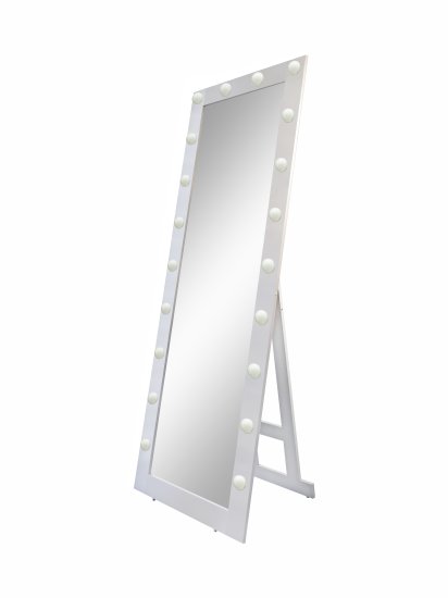 Зеркало гримерное Inspire Тибет прямоугольное 60x175 см цвет белый