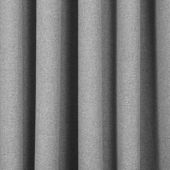 Штора на ленте блэкаут Cashmere 200x300 см цвет серый