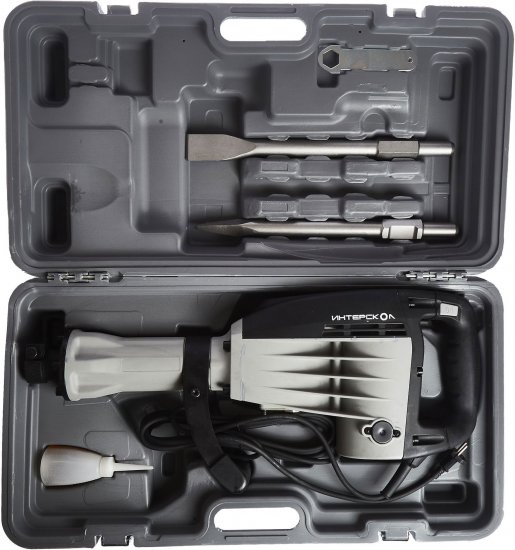 Отбойный молоток HEX-30 Интерскол М25/1500В 1500 Вт, 25 Дж