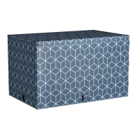 Короб для хранения Spaceo 56x33x36 см полиэстер цвет синий