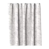 Штора для ванной Lemer Bird 180x200 см полиэстер цвет черно-белый