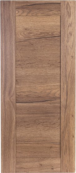 Фасад для кухонного шкафа Рошаль 44.7x102.1 см Delinia ID ЛДСП цвет темное дерево