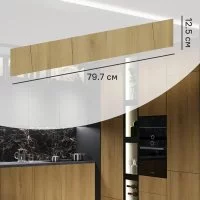 Фасад для кухонного ящика Верея 79.7x12.5 см Delinia ID ЛДСП цвет светлое дерево