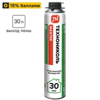 Пена монтажная профессиональная Технониколь Master Profi 30 л летняя 450 мл