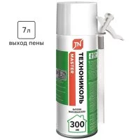 Пена монтажная бытовая Технониколь Master UNI 300 выход 7 л летняя 300 мл