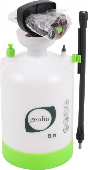 Опрыскиватель универсальный наплечный Geolia 5 л белый