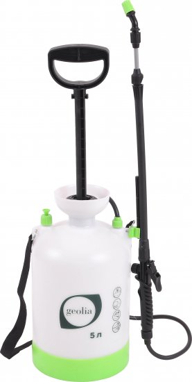 Опрыскиватель универсальный наплечный Geolia 5 л белый