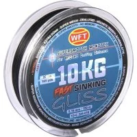 Плетеная леска WFT KG GLISS SINKING Black