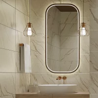 Плитка настенная Azori Forest Naturale 31.5x63 см 1.59 м² матовая цвет бежевый мрамор