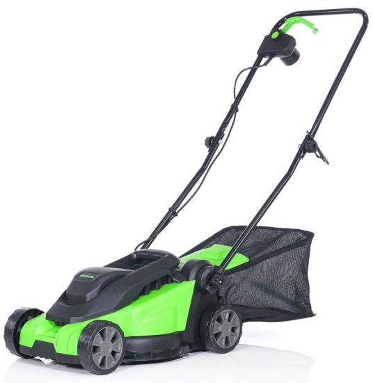Газонокосилка электрическая Greenworks 2517807 1200 Вт 32 см