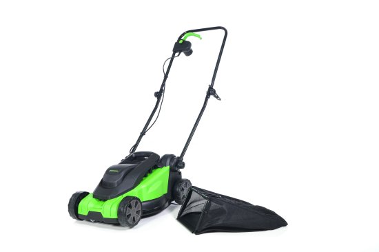 Газонокосилка электрическая Greenworks 2517807 1200 Вт 32 см
