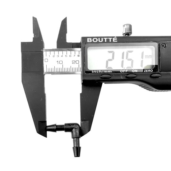 Угол для микротрубки Boutte 3-4мм 10 шт