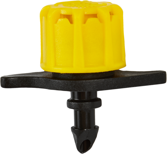 Капельница некомпенсированная с регулировкой вылива BOUTTE (0 - 70 л/ч) 10 шт.