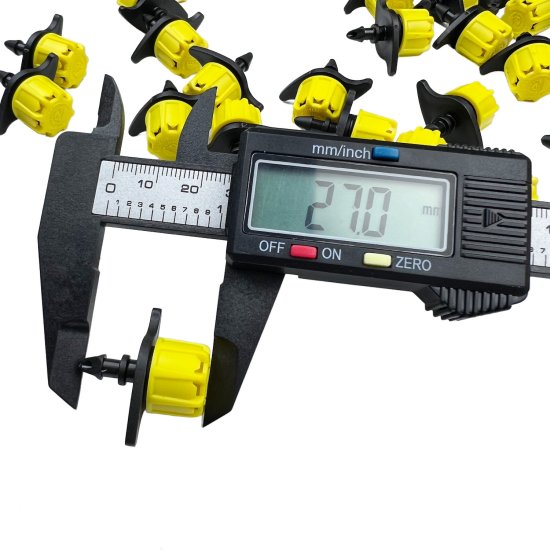 Капельница некомпенсированная с регулировкой вылива BOUTTE (0 - 70 л/ч) 10 шт.