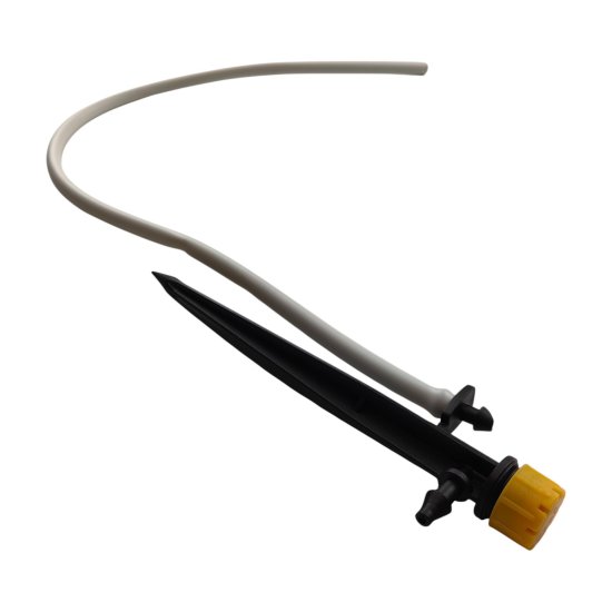 Капельница регулируемая на стойке с трубкой 4 мм BOUTTE, 10 шт.