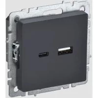 Розетка usb IEK Brite