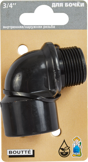 Угол пластиковый BOUTTE 3/4