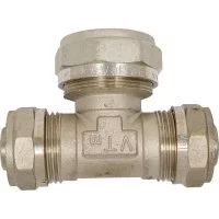 Обжимной сантехнический тройник Valtec VTm.331.N.263226
