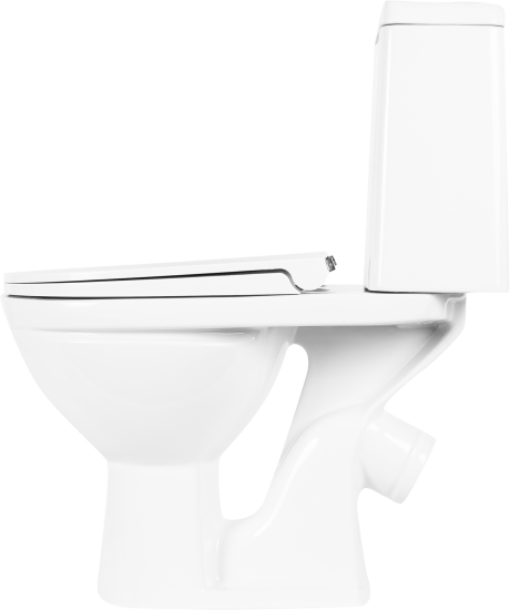 Унитаз-компакт Sensea Симпл безободковый сиденье с микролифтом двойной смыв