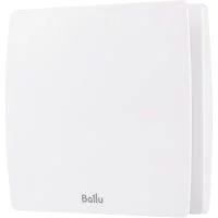 Вентилятор осевой вытяжной Ballu BAF-SL100 D100 мм 30 дБ 100 м3/ч цвет белый
