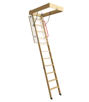 Лестница чердачная складная с секциями Prime 70x120x300 см