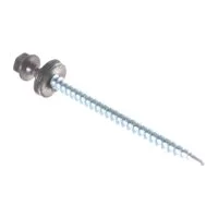 Кровельный саморез КРЕП-КОМП 4,8х70 RAL8019 серо-коричневый (100 шт.)