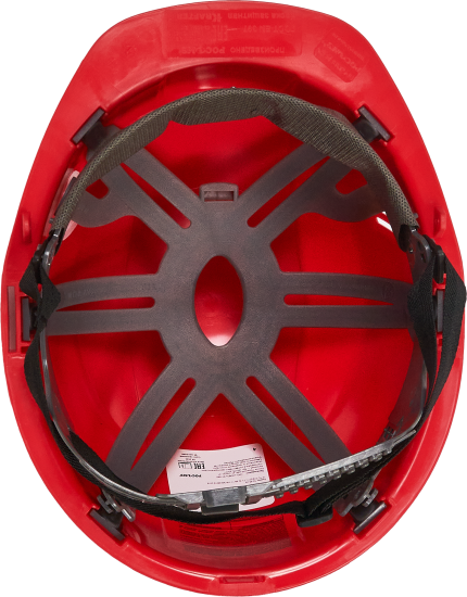 Каска защитная Krafter 75116LM, красная