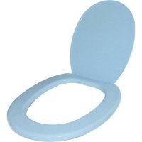 Сиденье для унитаза ИНКОЭР голубое
