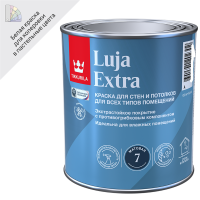 Краска для стен и потолков экстра-стойкая Tikkurila Luja Extra моющаяся матовая цвет белый база А 0.9 л