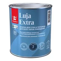 Краска моющаяся Tikkurila Luja Extra матовая база С бесцветная 0,9 л