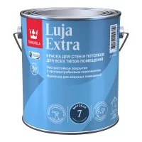 Краска моющаяся Tikkurila Luja Extra матовая база С бесцветная 2,7 л